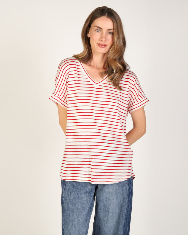 Jenna Stripe Tee