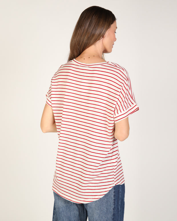 Jenna Stripe Tee