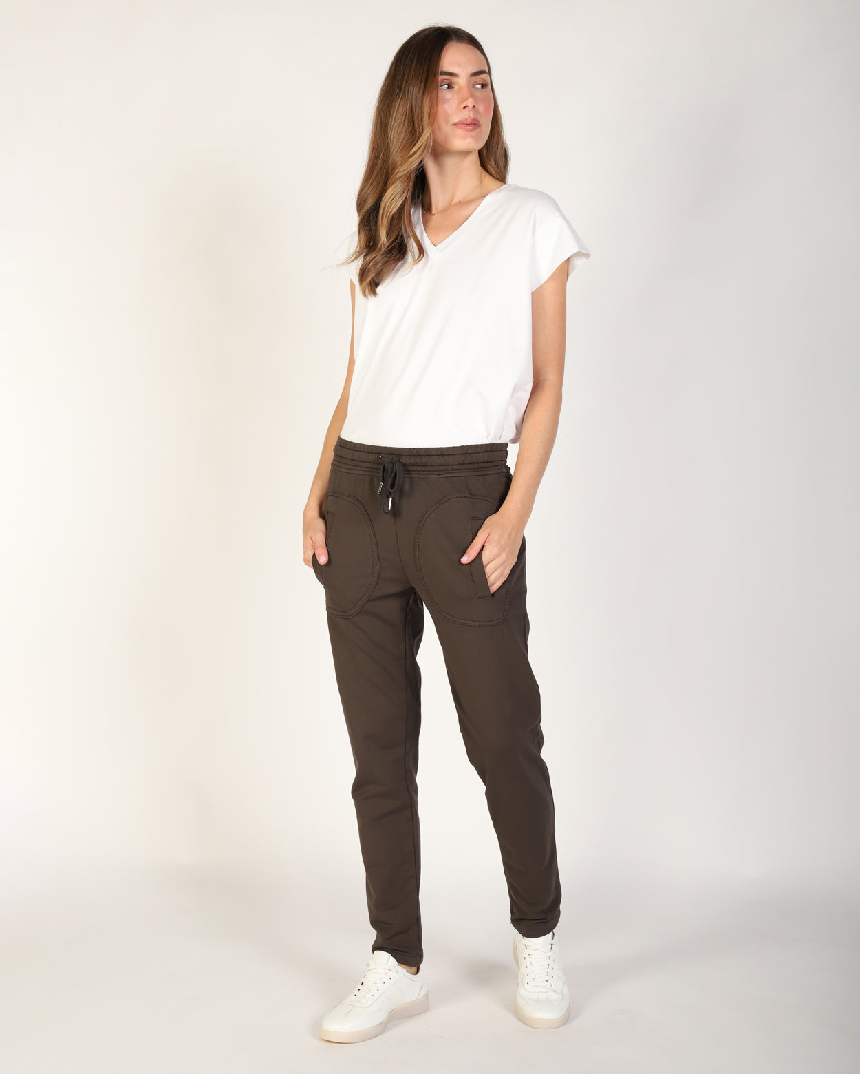 Sibella Jogger  - Chocolate