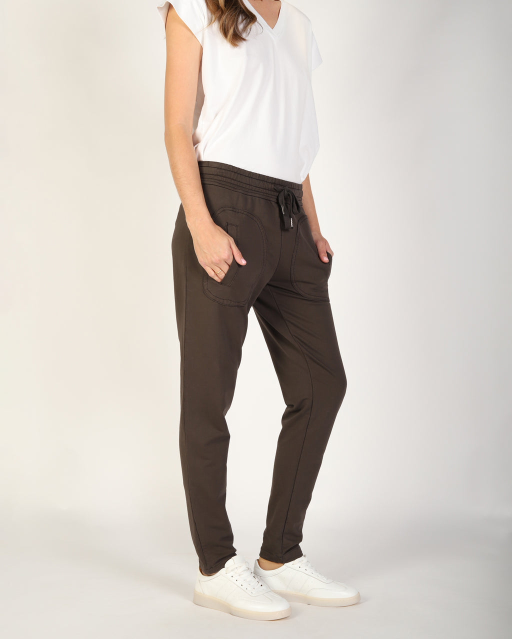 Sibella Jogger  - Chocolate