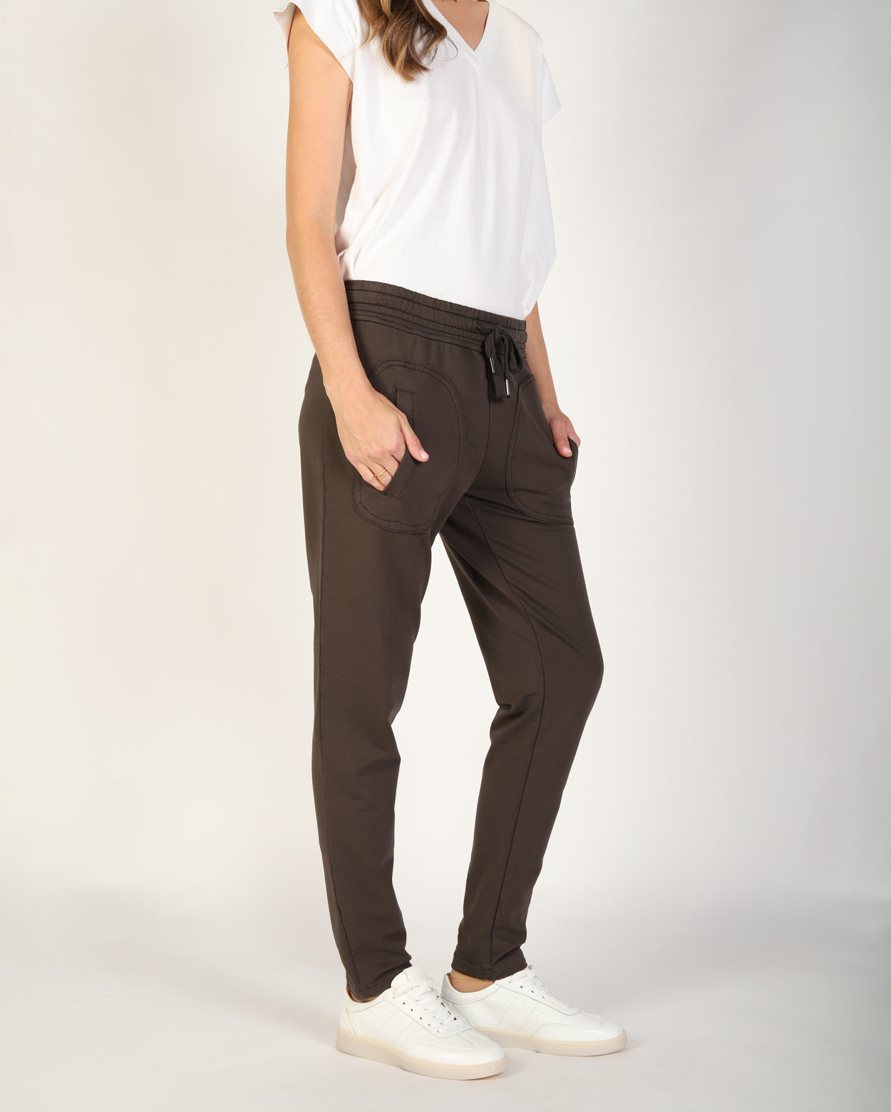 Sibella Jogger  - Chocolate