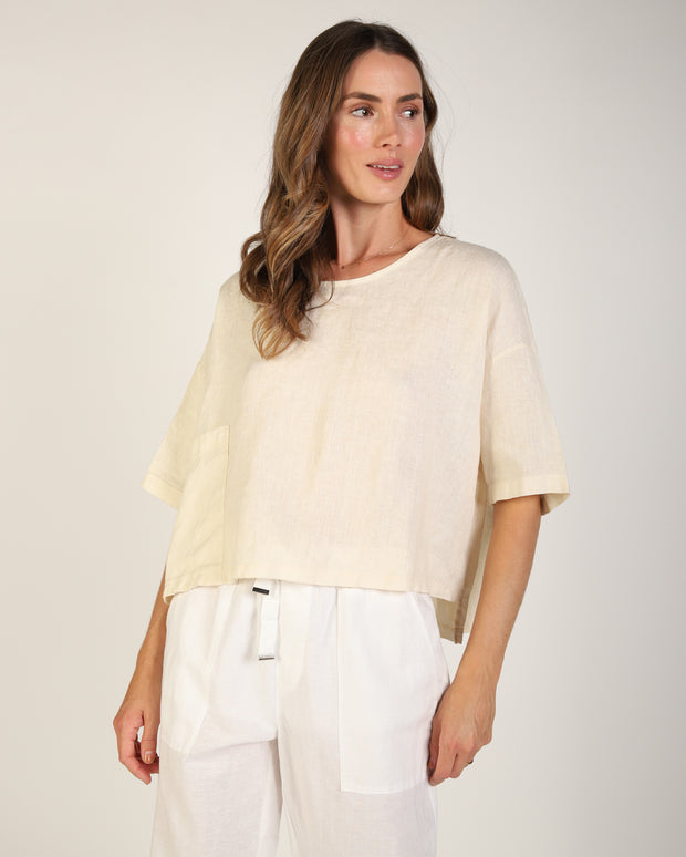Ellison Linen Top