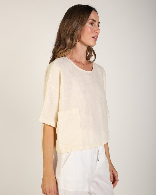 Ellison Linen Top