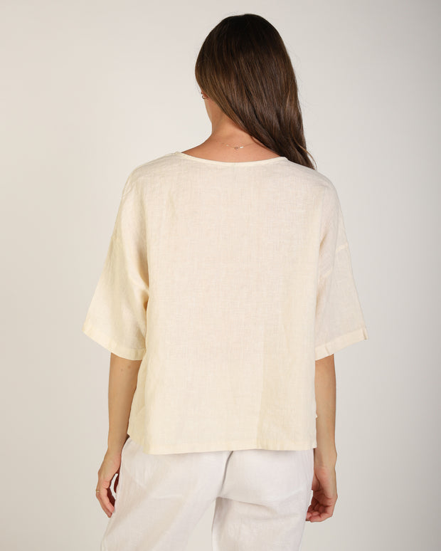 Ellison Linen Top
