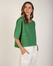 Ellison Linen Top