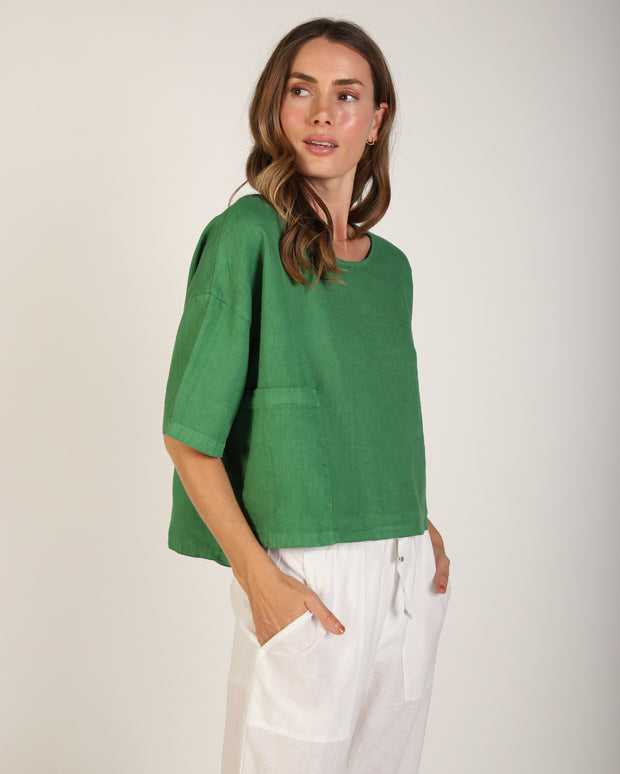 Ellison Linen Top