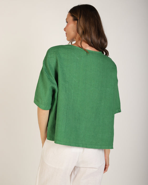 Ellison Linen Top