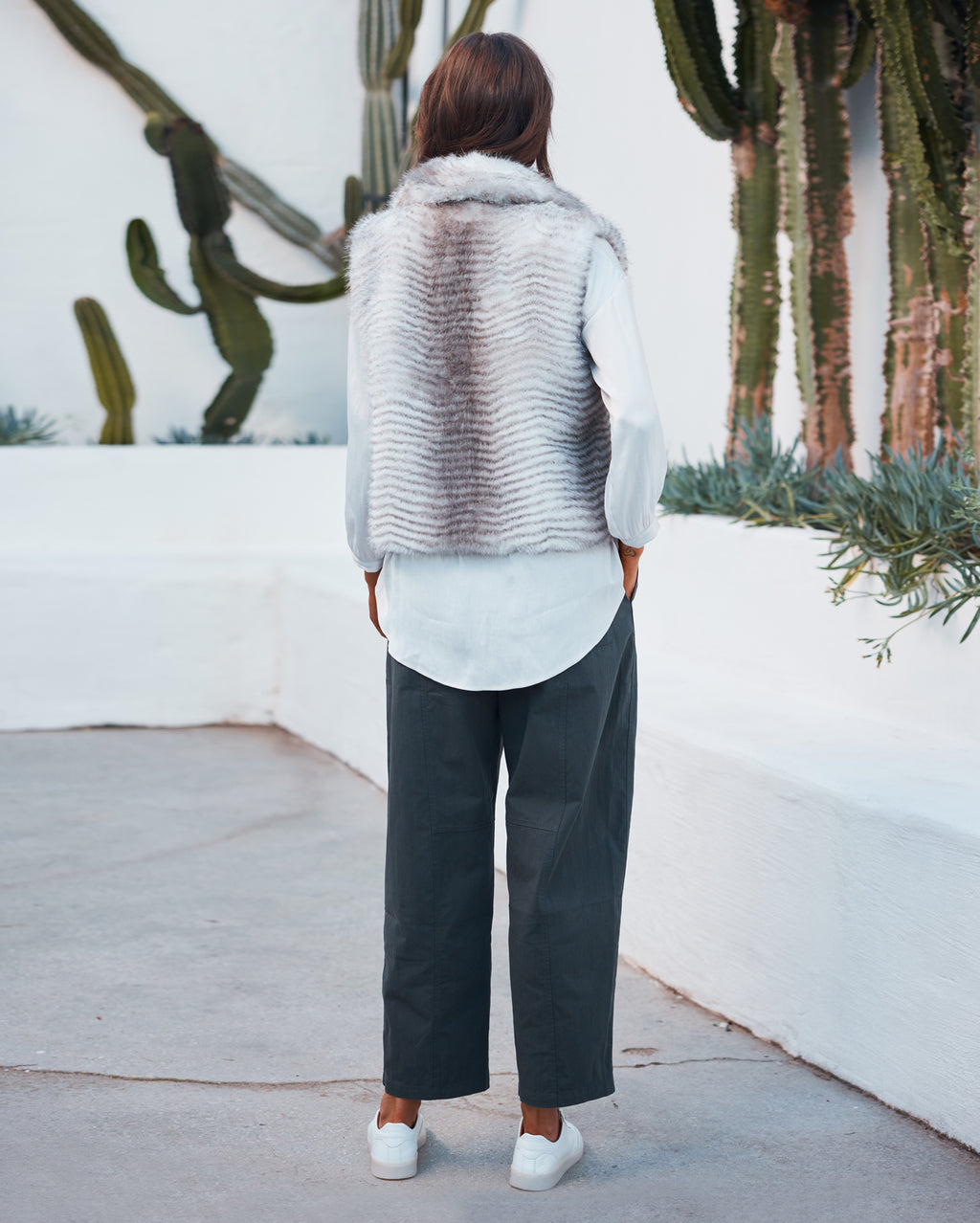 Matilda Vest  - Grey