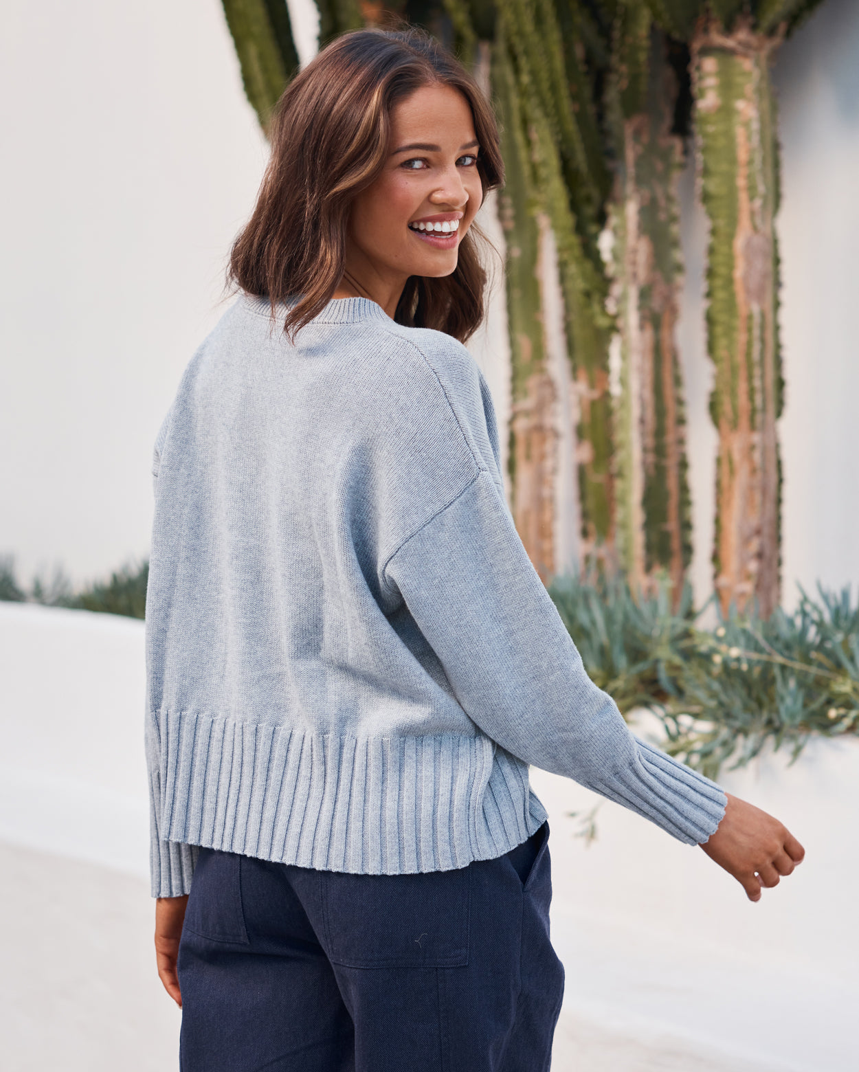 Bailey Knit - Grey/Marle