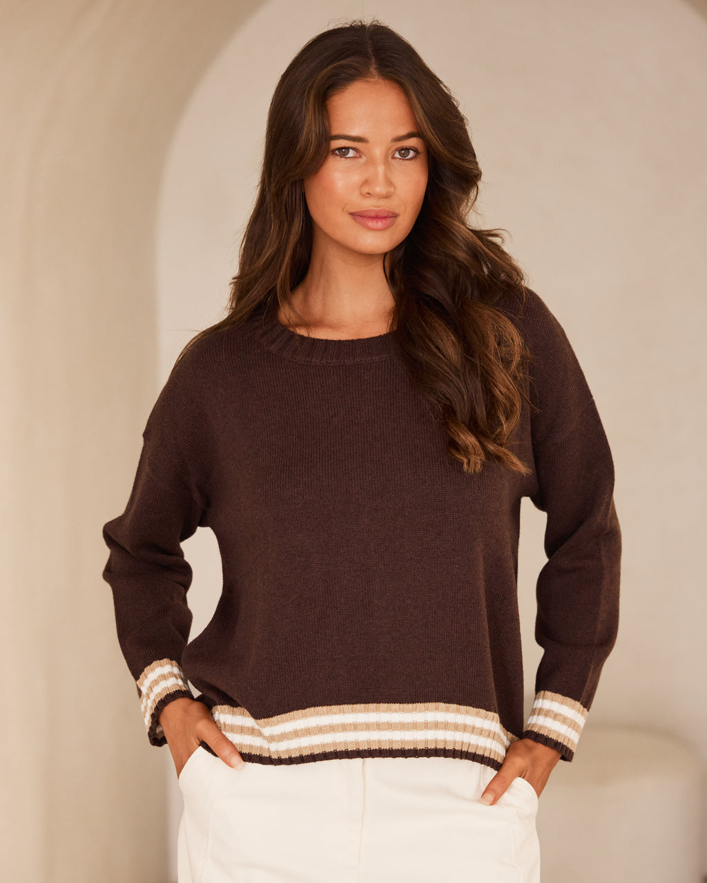 Morgan Knit - Chocolate
