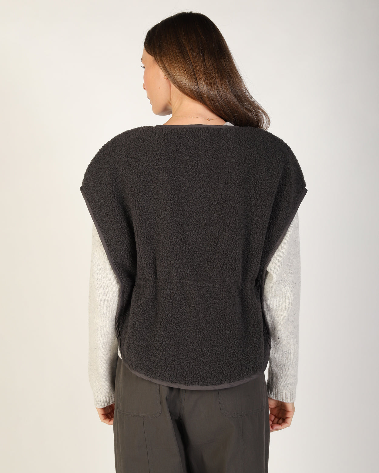 Paulina Vest - Charcoal