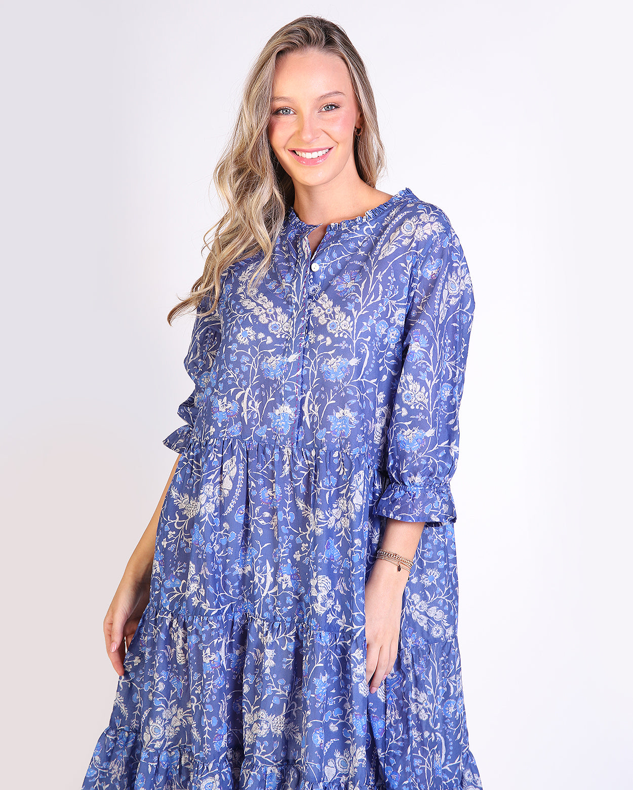 Ella Dress - Navy