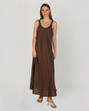 Aubree Linen Dress