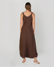 Aubree Linen Dress