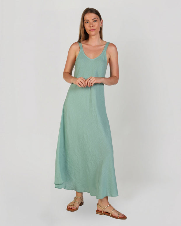 Aubree Linen Dress