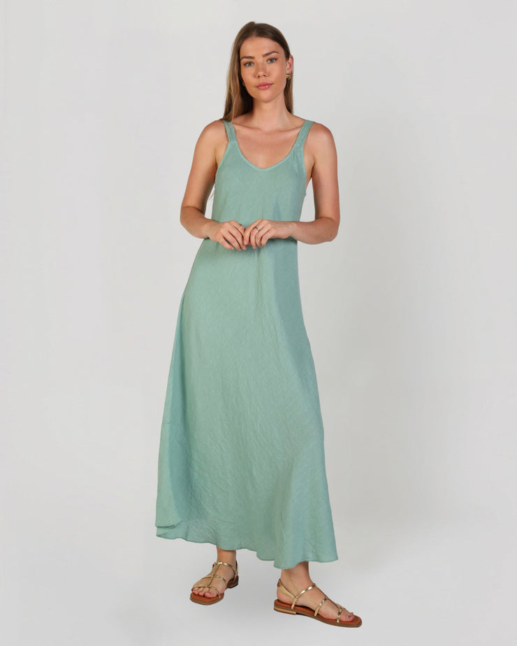 Aubree Linen Dress