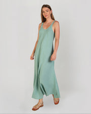 Aubree Linen Dress