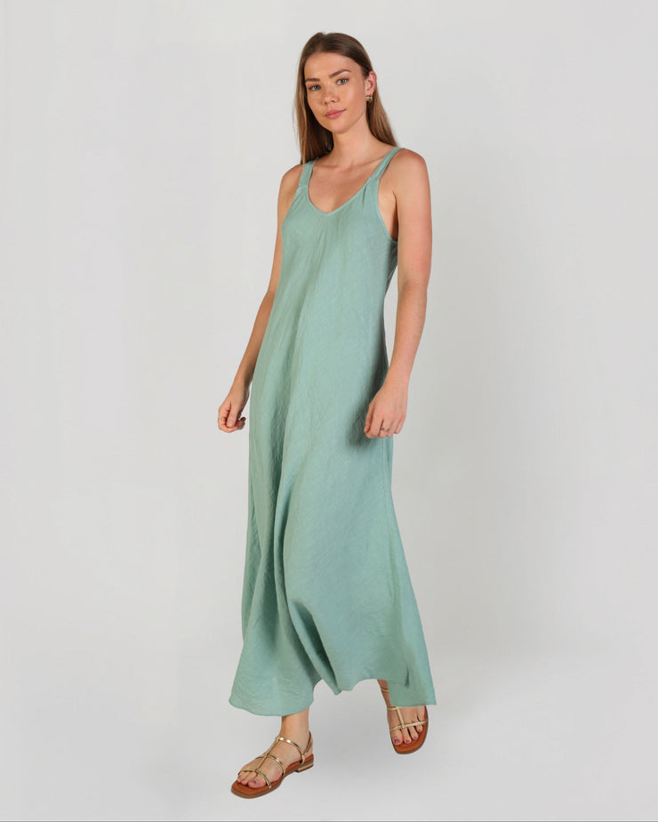 Aubree Linen Dress