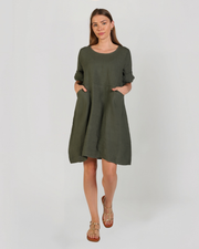 Charlotte Linen Dress