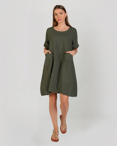 Charlotte Linen Dress
