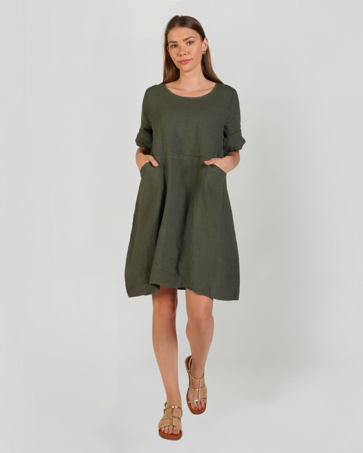 Charlotte Linen Dress