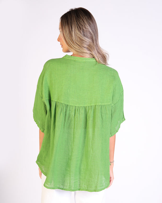 Everlee Linen Top