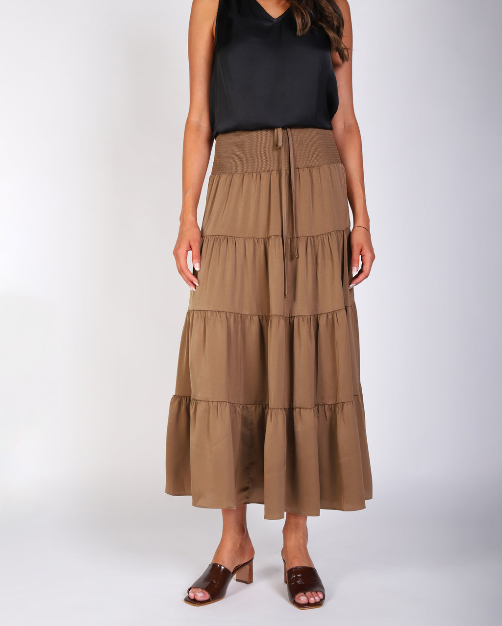 Macy Skirt  - Khaki