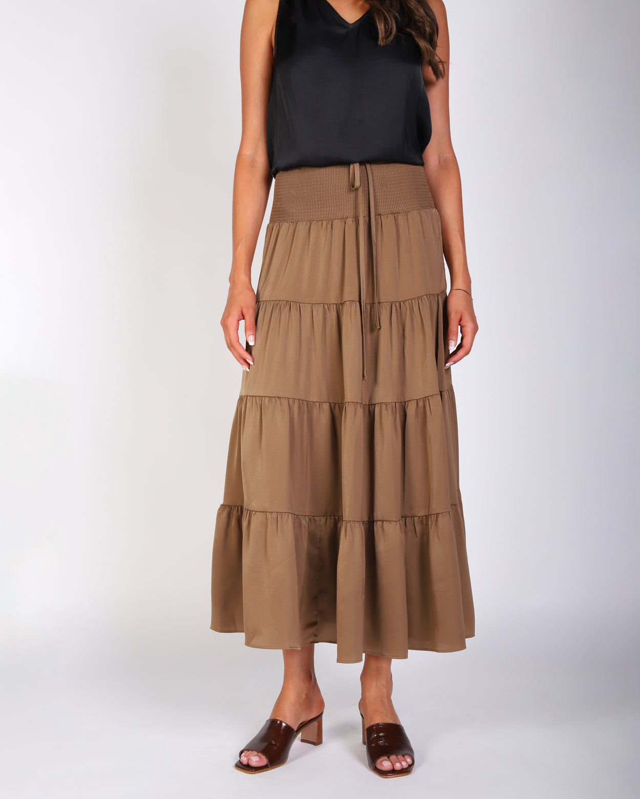 Macy Skirt  - Khaki