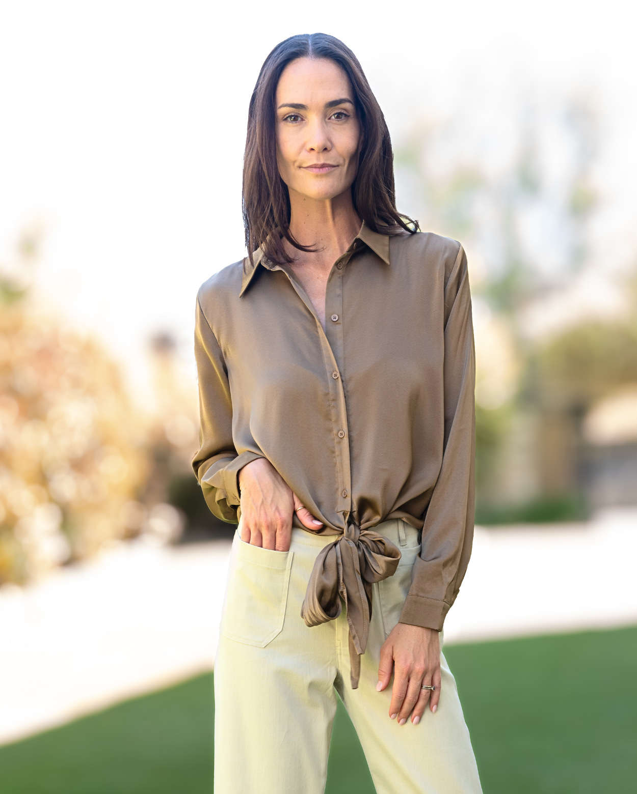 Felicity Shirt  - Khaki
