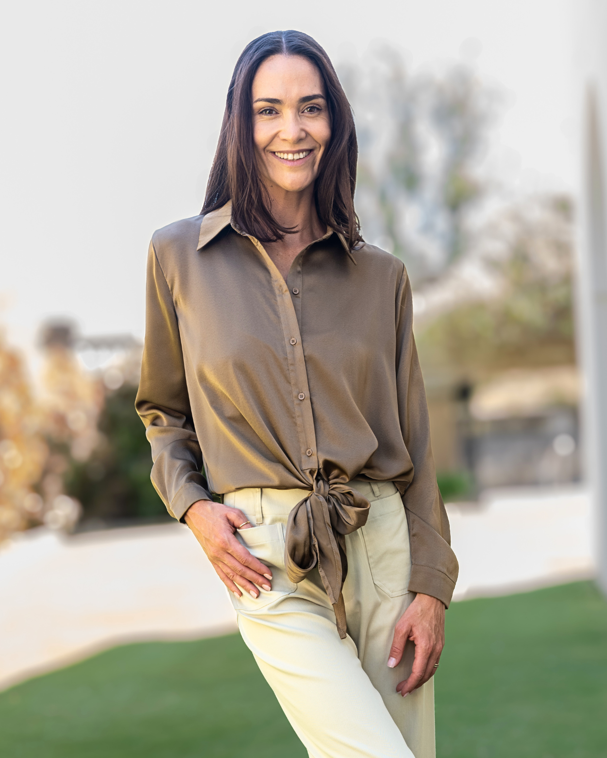 Felicity Shirt  - Khaki