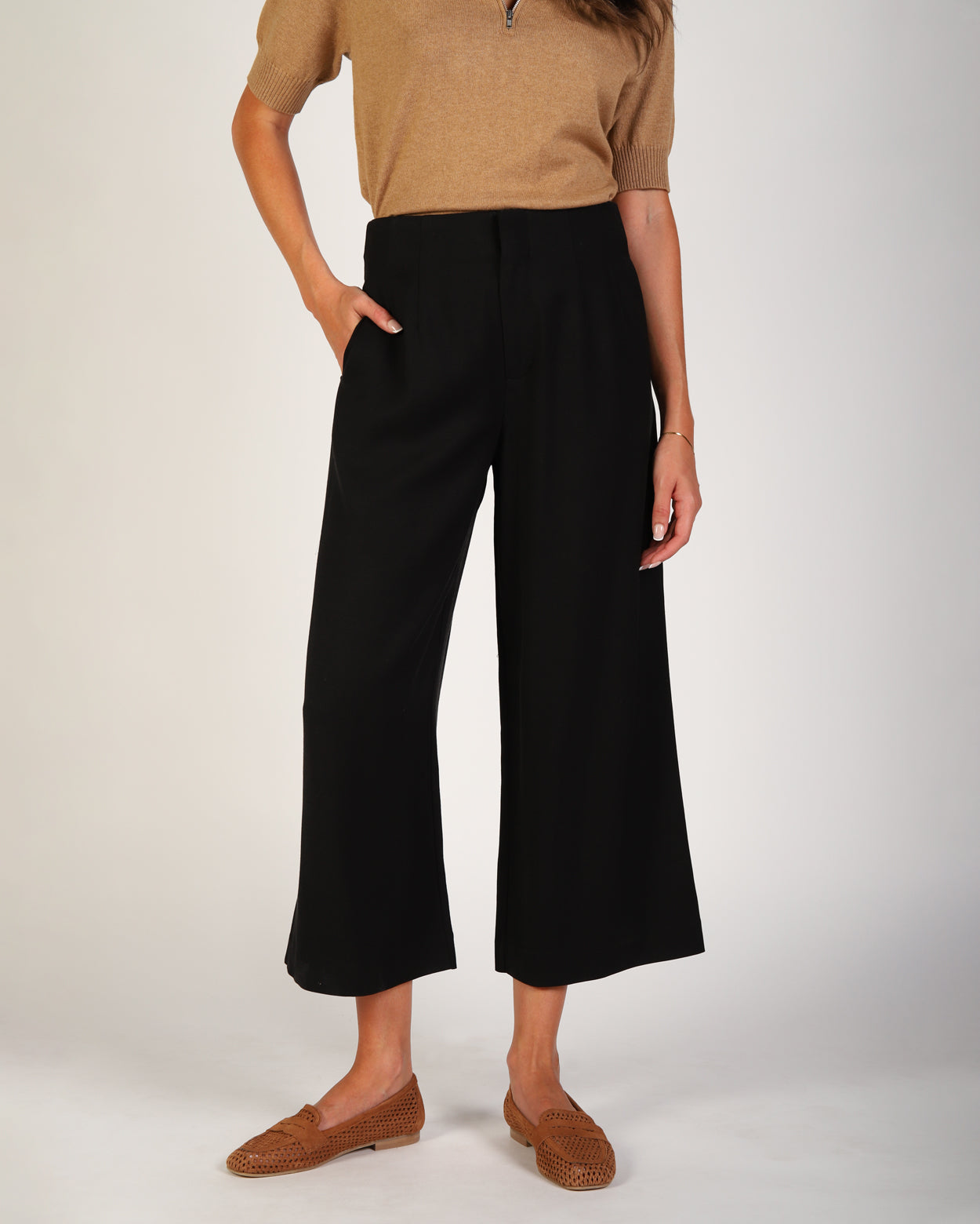 Courtney Culotte - Black