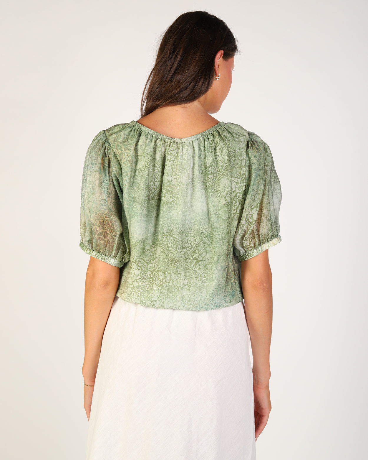 Anronia Top - Green