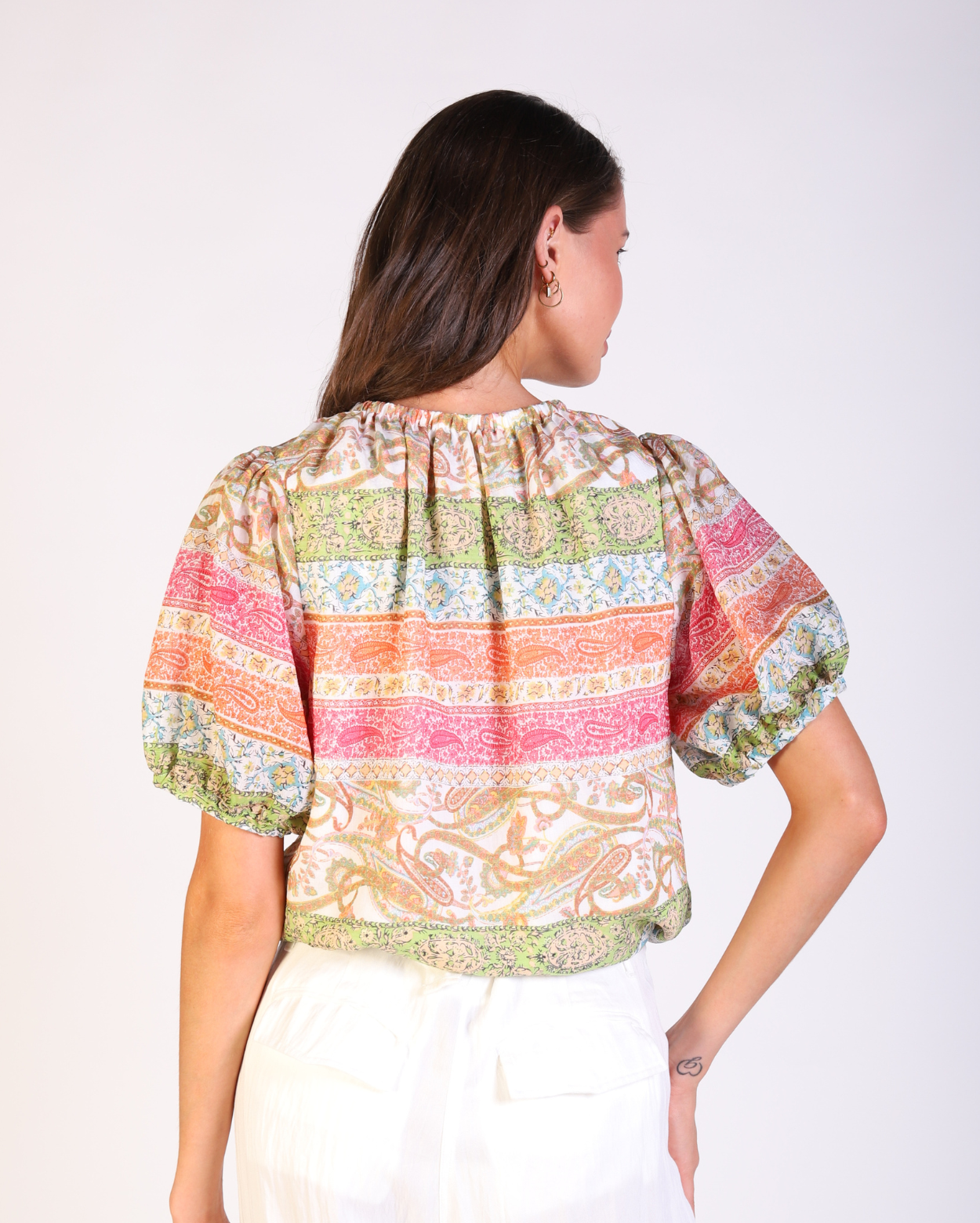 Anronia Top - Paisley