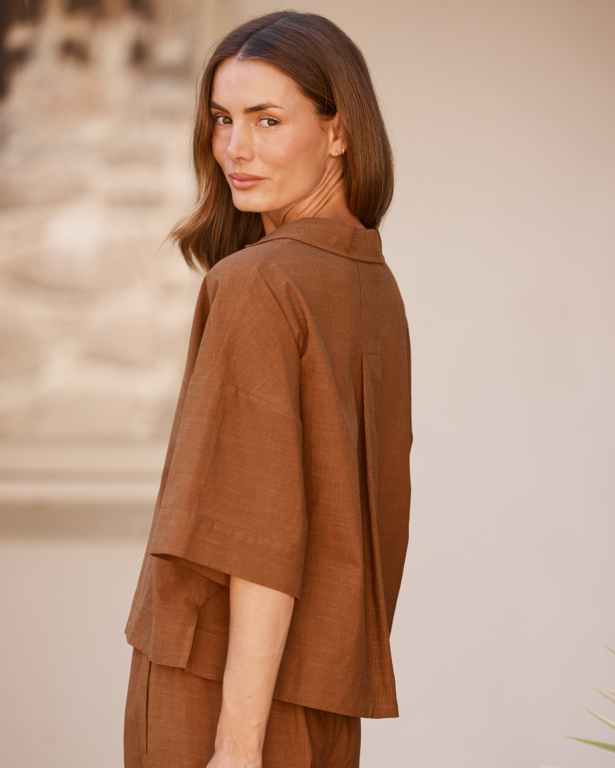 Sammie Shirt - Chocolate