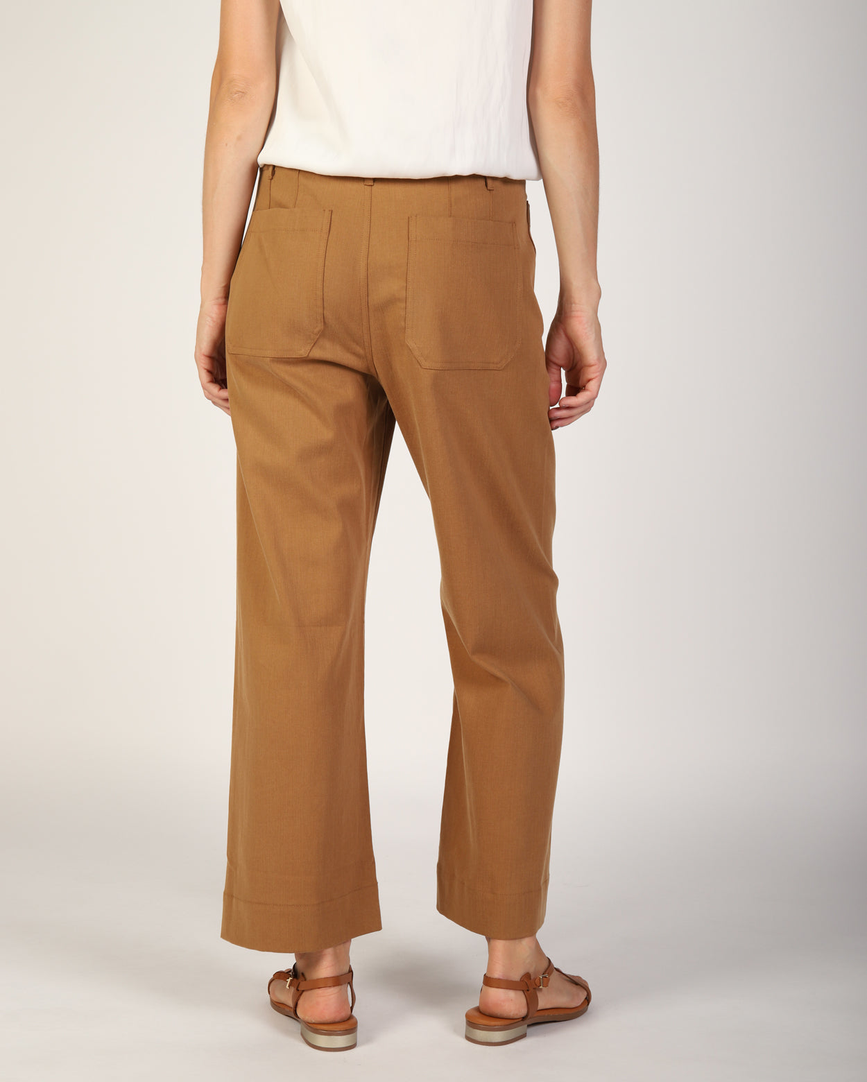 Ashleigh Culotte Pant  - Cocoa