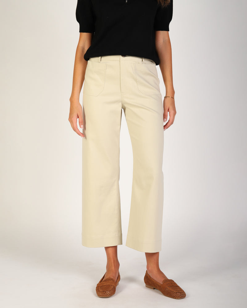 Ashleigh Culotte Pant  - Sand