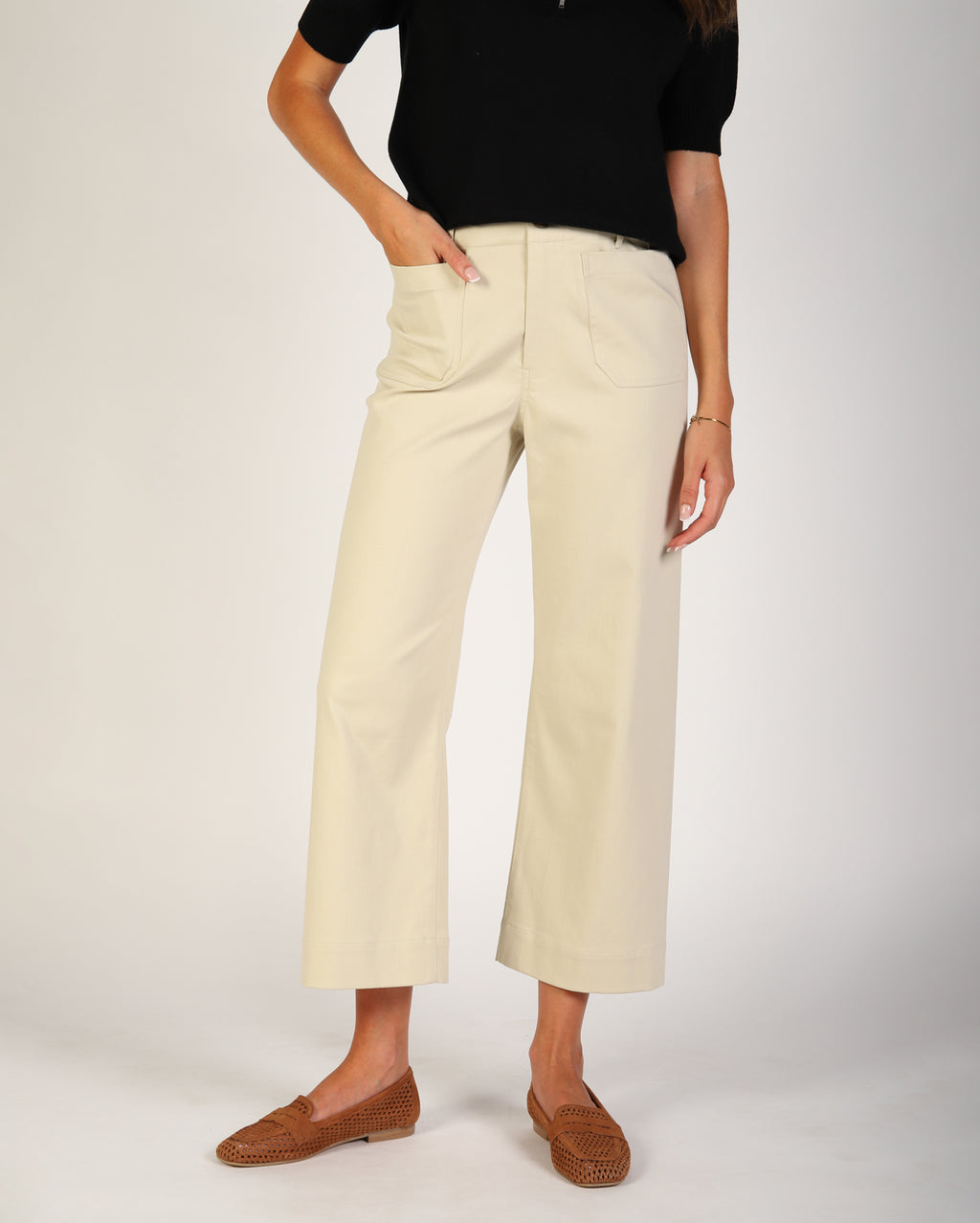 Ashleigh Culotte Pant  - Sand