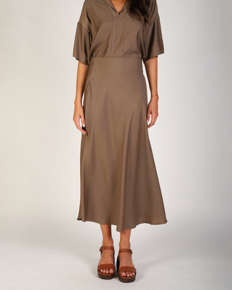 Lexi Skirt - Chocolate