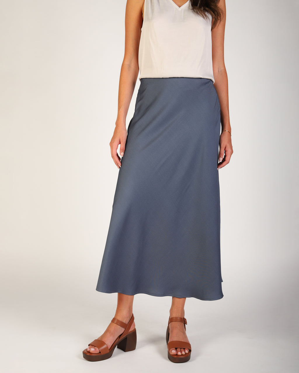 Lexi Skirt - Steel