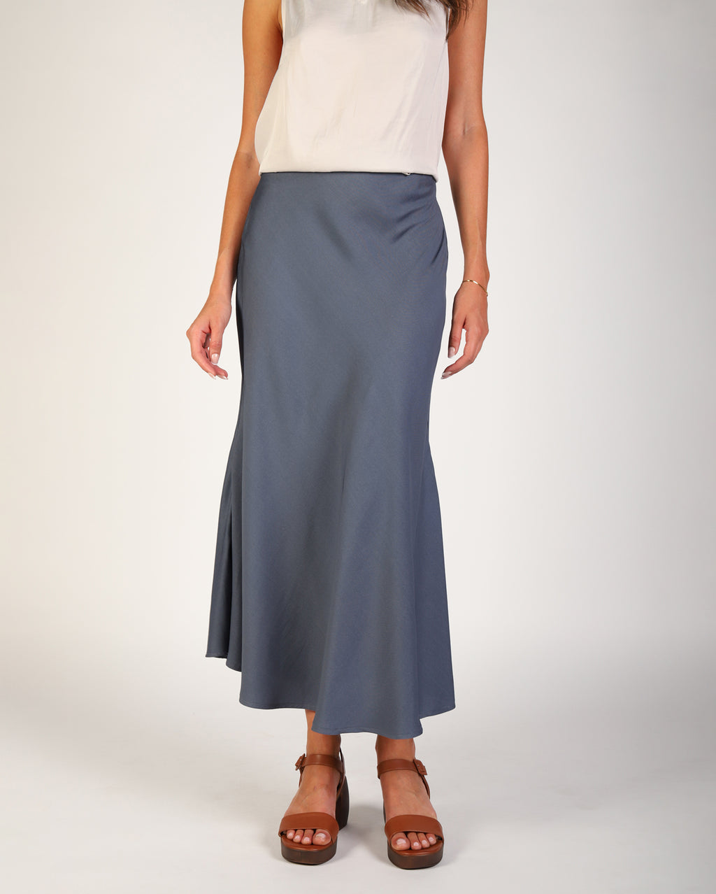 Lexi Skirt - Steel