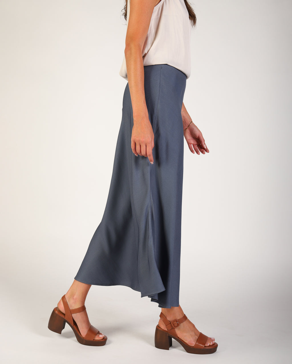Lexi Skirt - Steel