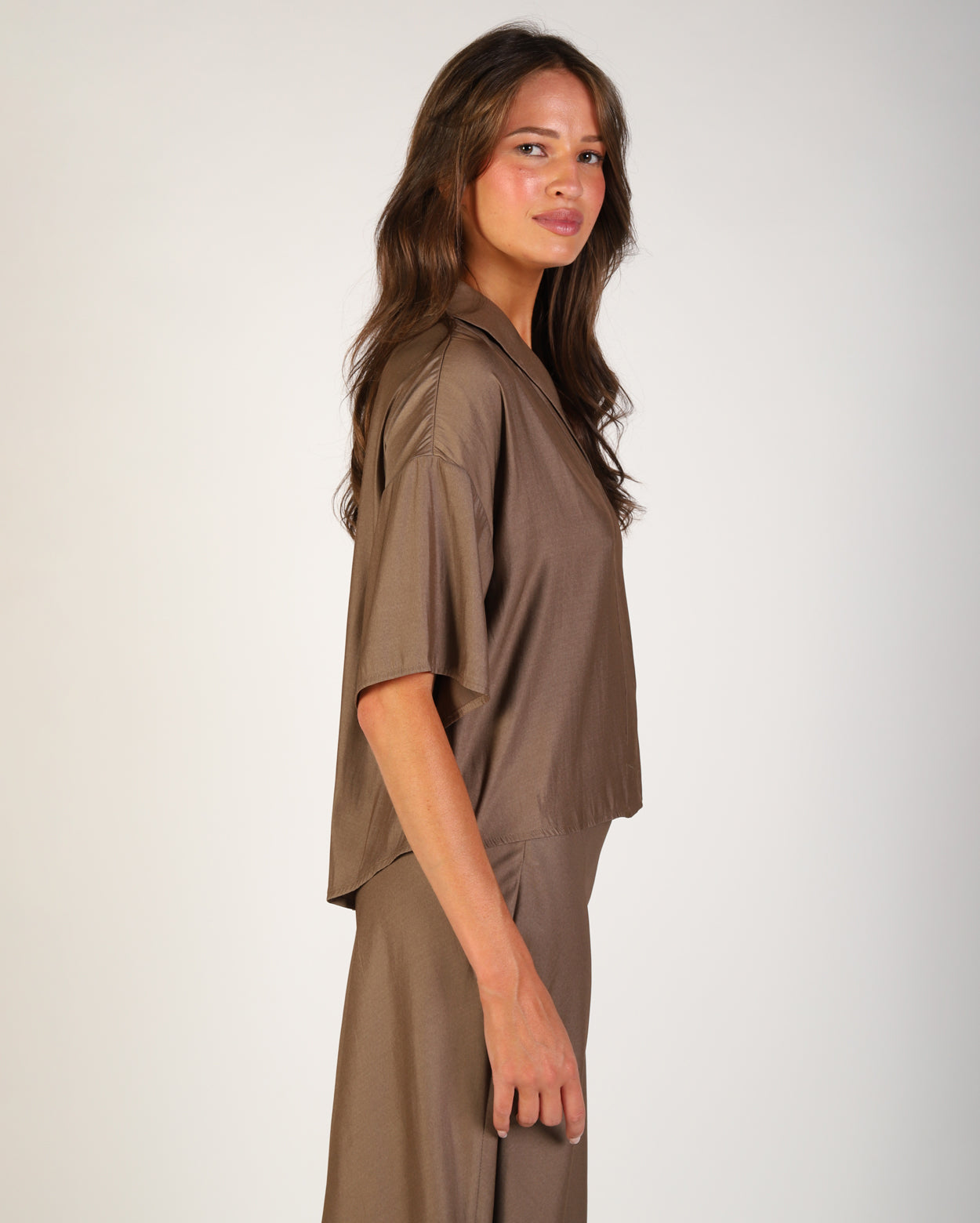 Lexi Blouse - Chocolate