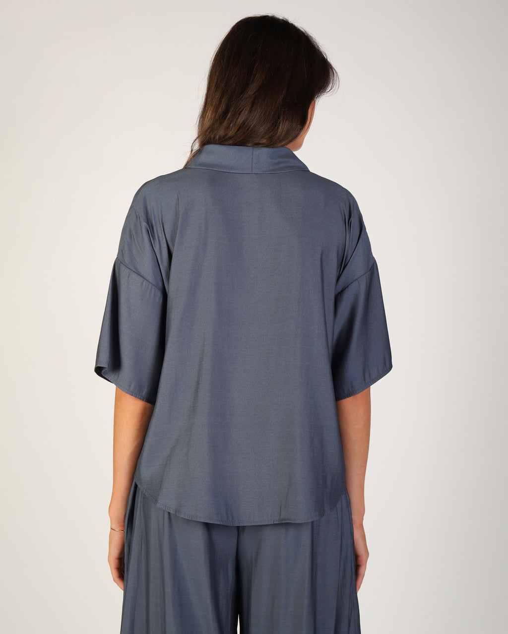Lexi Blouse - Steel