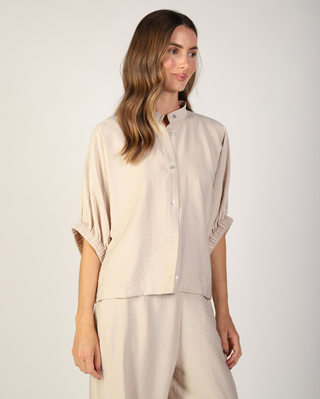 Fallon Shirt - Stone