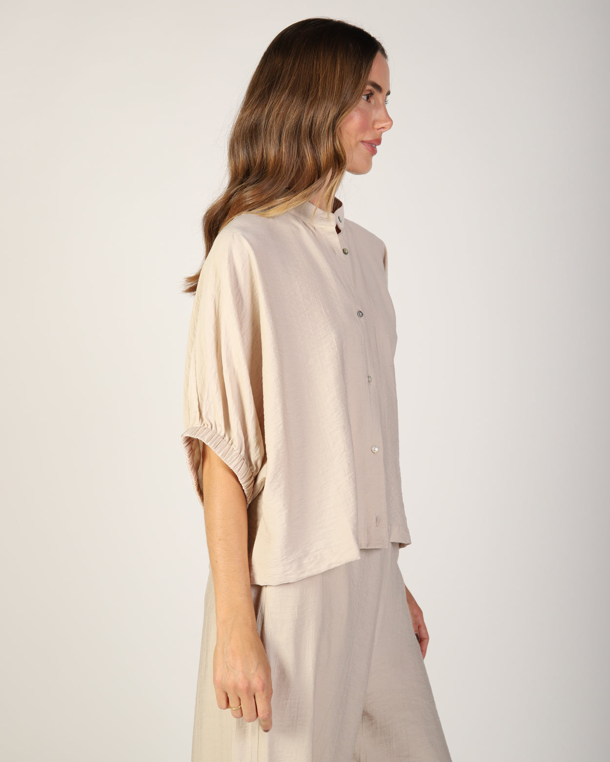 Fallon Shirt - Stone