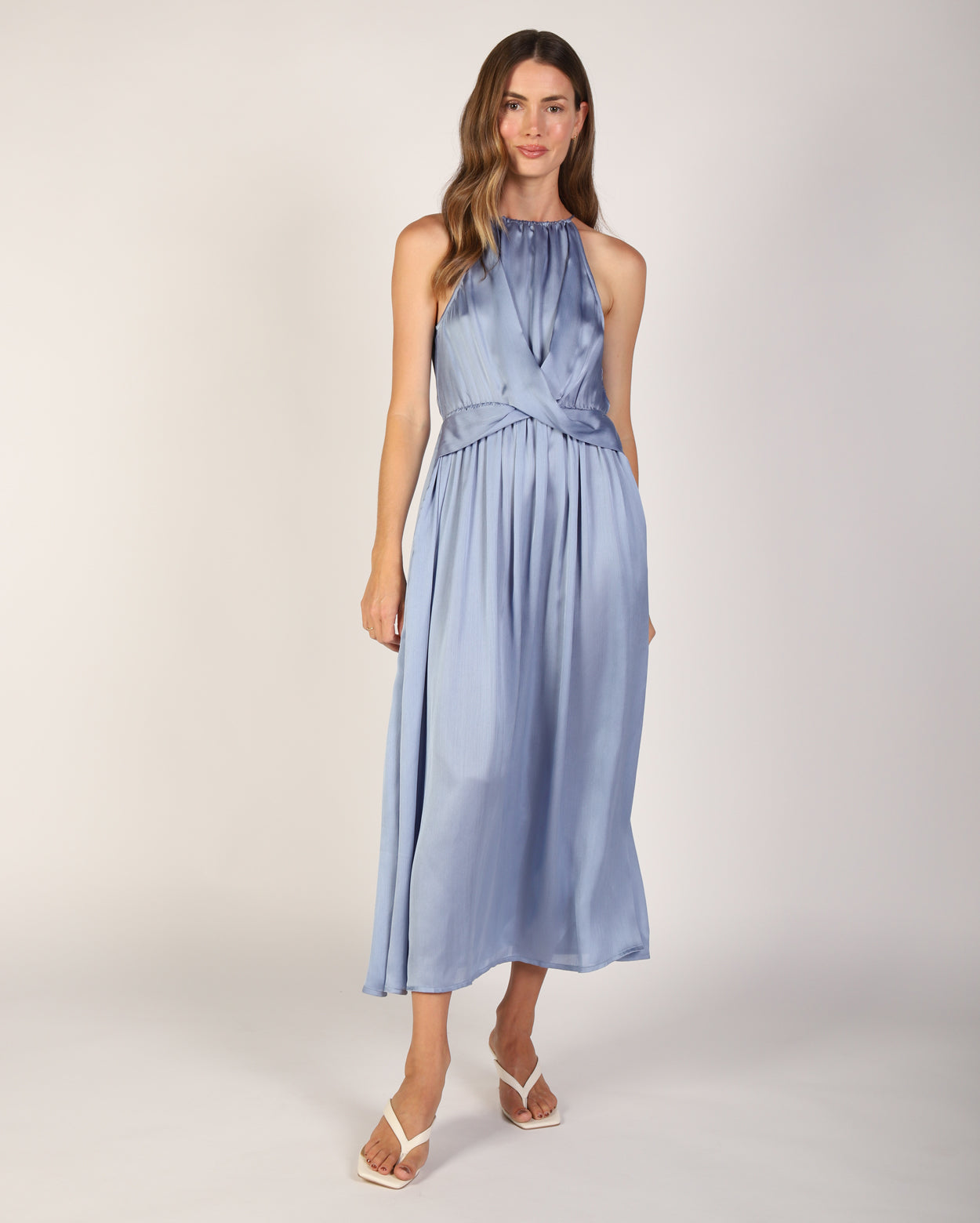 Imogen Dress - Blue
