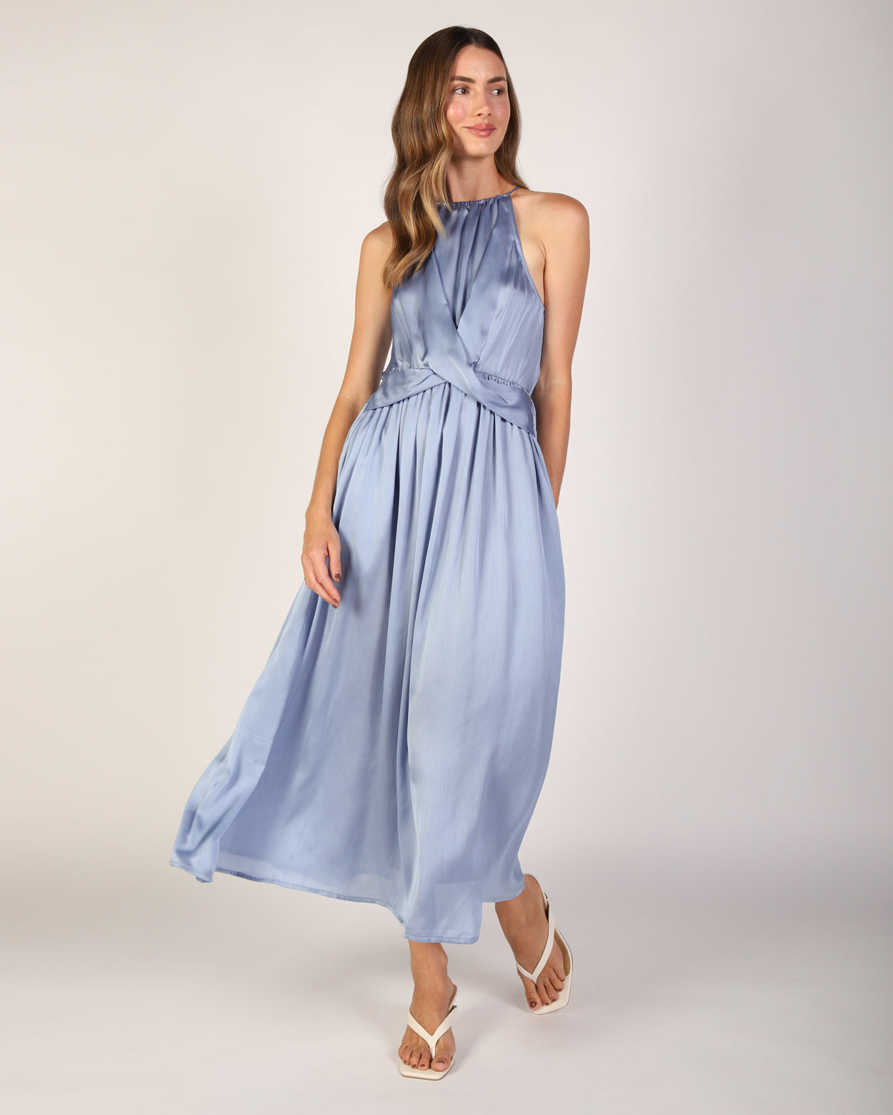 Imogen Dress - Blue