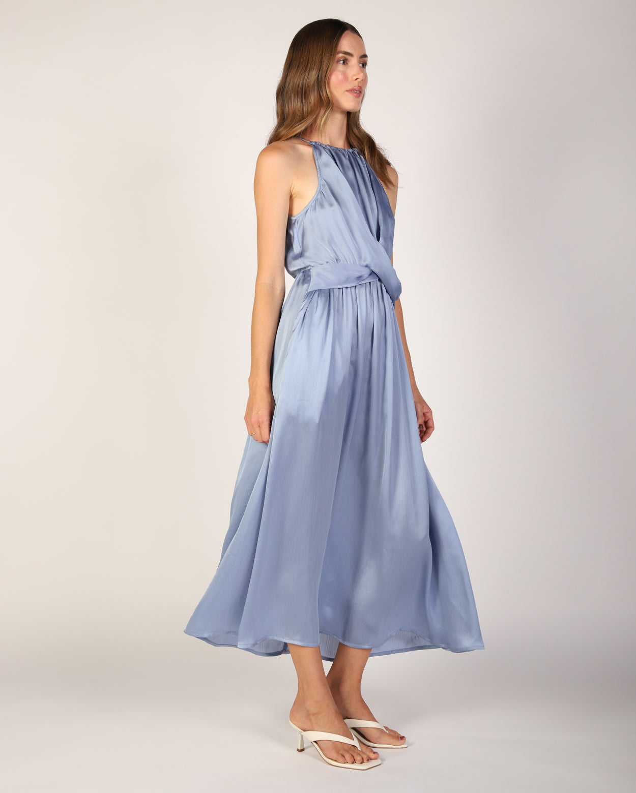 Imogen Dress - Blue