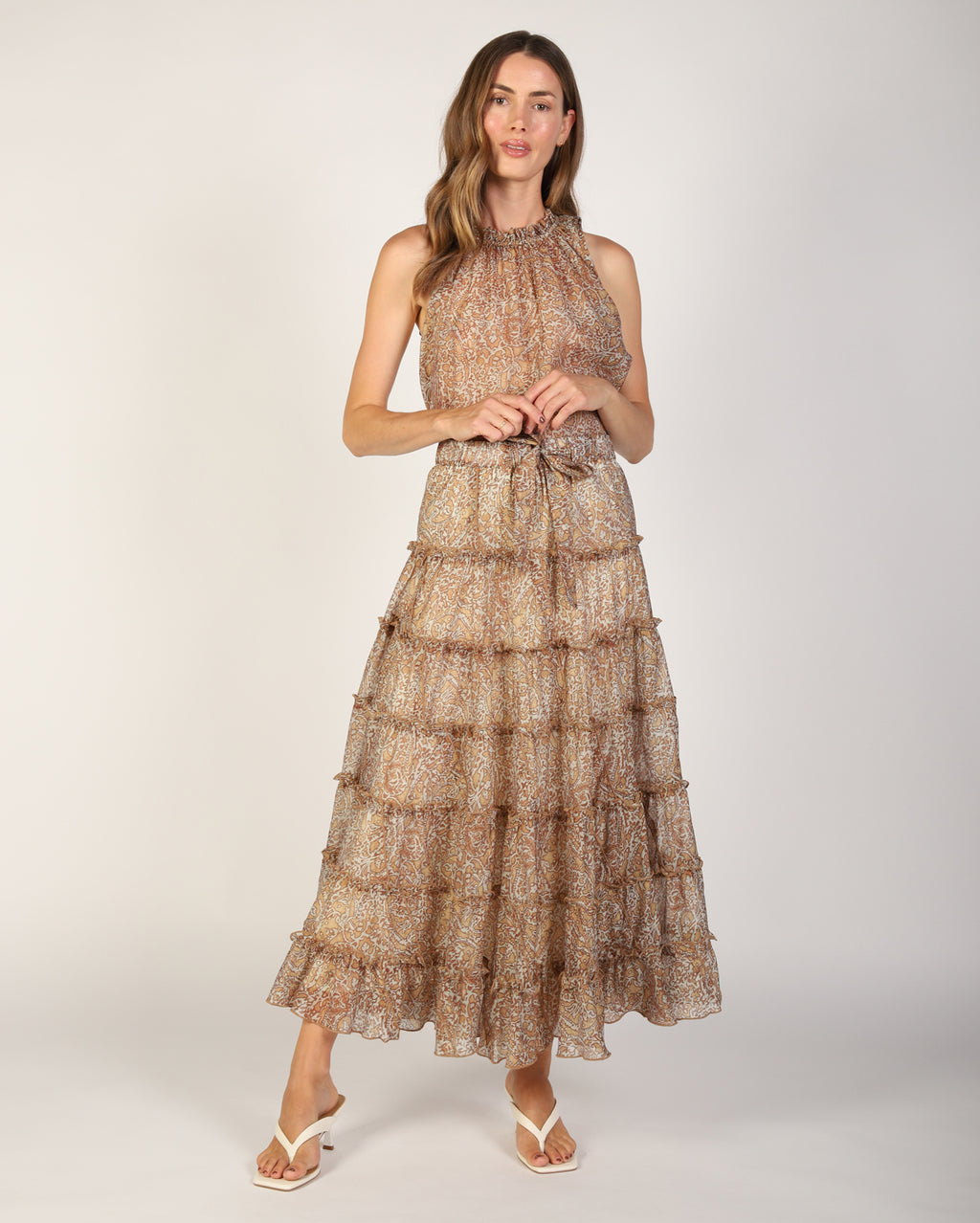 Anita Top  - Brown