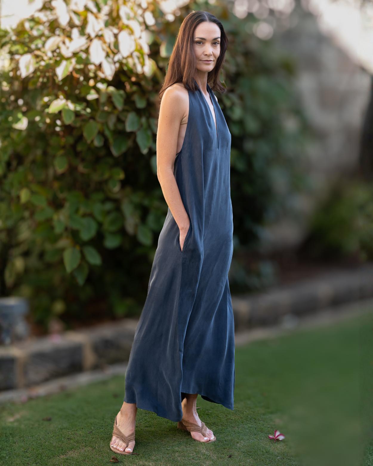 Sylvie Dress - Navy